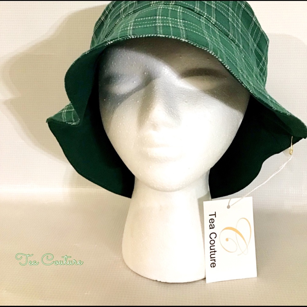 Plaid Bucket Hat”Unisex”